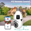 PTZ Bulb Camera Dual Lens Full HD Camera With Bulb