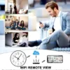 Wall Clock WiFi Camera Spy for Home Security with V380 App