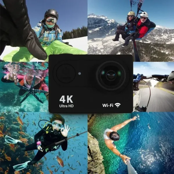 Action Sports Camera WiFi 4K