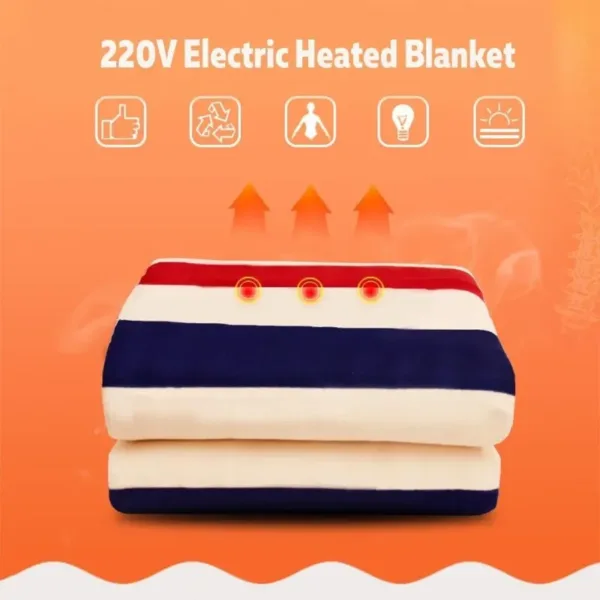 Electric Heating Blanket double bed 150 x 180 cm