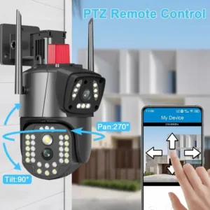 V380 Pro 5 Antenna WiFi IP Camera