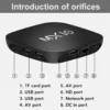 MX10 Smart Android TV Box 1GB 8GB Android 11