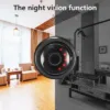 IR Mini Wifi Camera 1080P HD V380 App