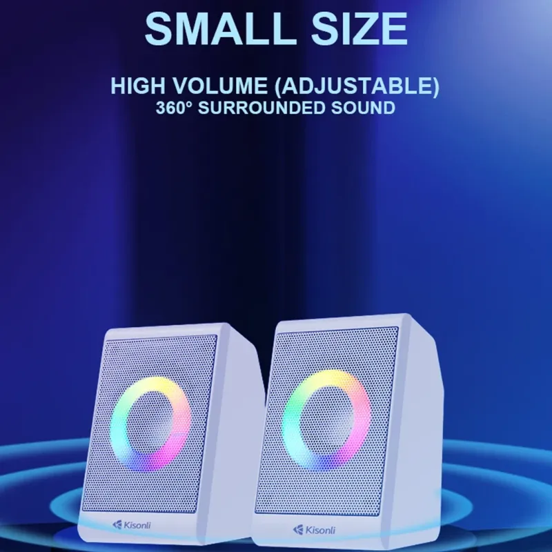 Kisonli X-12 USB Computer Speakers