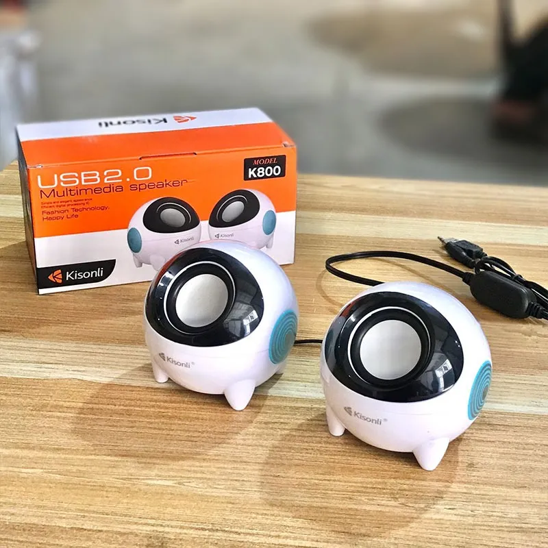 Kisonli K800 Multimedia USB Mini Speakers