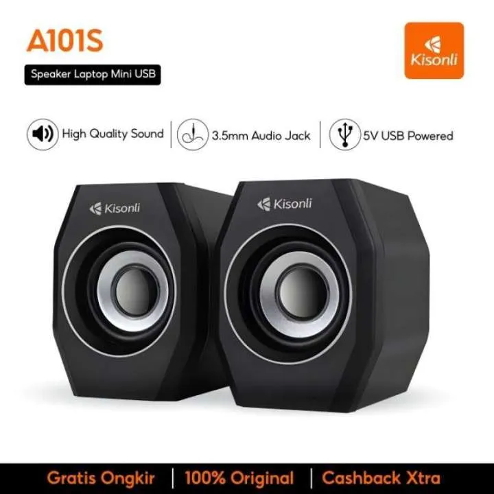 Kisonli A-101s USB Multimedia Computer Speakers