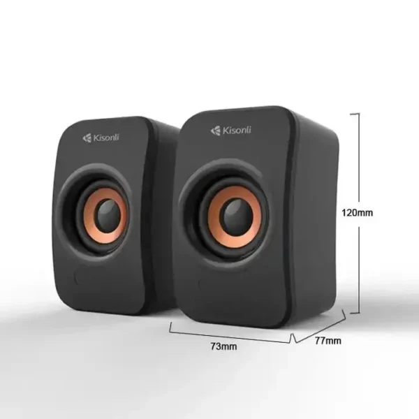 Kisonli KS-07 Multimedia USB Computer Speakers