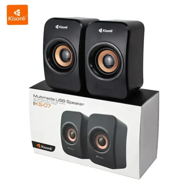 Kisonli KS-07 Multimedia USB Computer Speakers