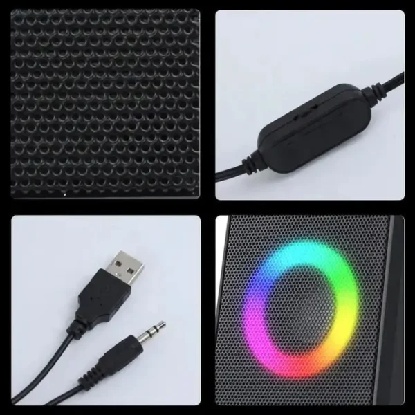 Kisonli X-12 USB Computer Speakers