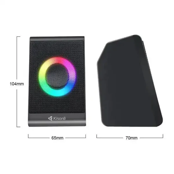 Kisonli X-12 USB Computer Speakers