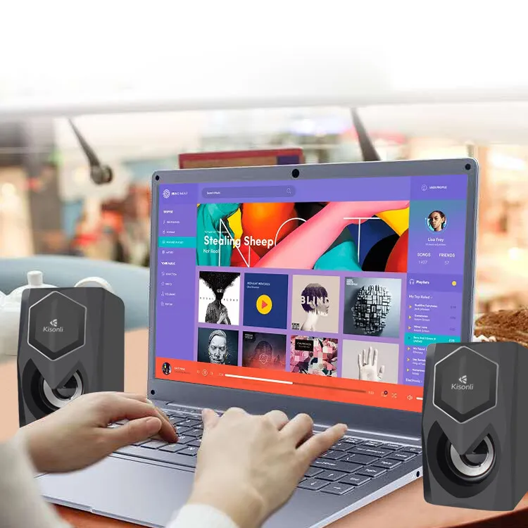 Kisonli L-1020 USB Computer Speakers USB