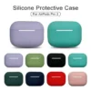 Apple Airpods Pro 2nd Generation Silicone Case with metal Clip