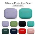 Apple Airpods Pro 2nd Generation Silicone Case with metal Clip